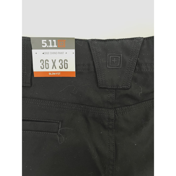 511 Tactical Edge Chino Pants Mens Size 36x36 Slim Fit Flex Tac Black New - Picture 13 of 16